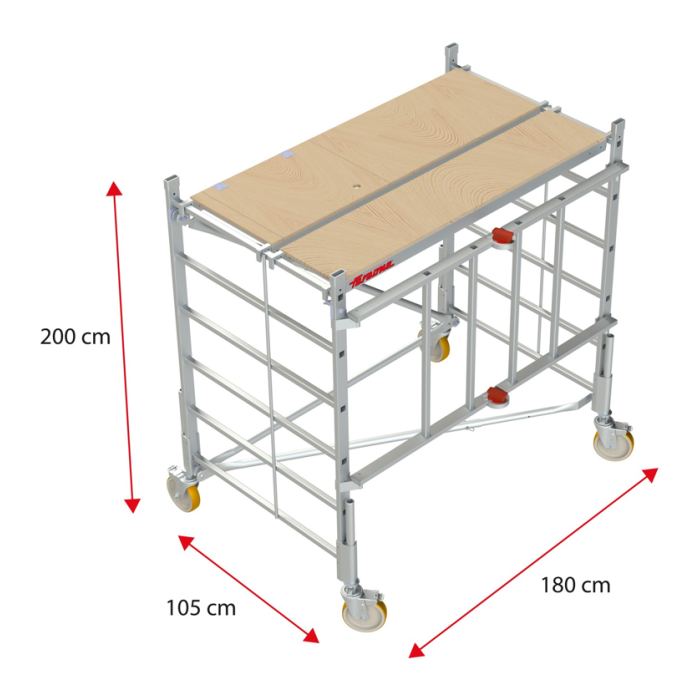 Altura total H200CM